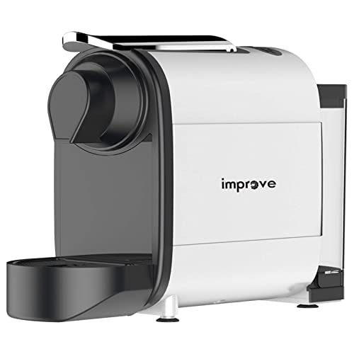 Improve IMPMC01TC Macchina per caffè Espresso Compatibile Nespresso, 1400W, 20 Bar, 0,7 Litri