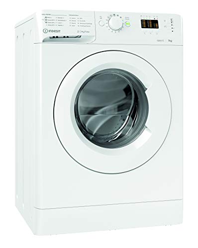 Indesit MTWA 71252 W IT, Lavatrice a carica frontale, 7 KG, 1200 GI...