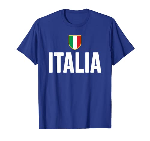 Italia Scudetto Tricolore Bandiera Italiana Maglietta