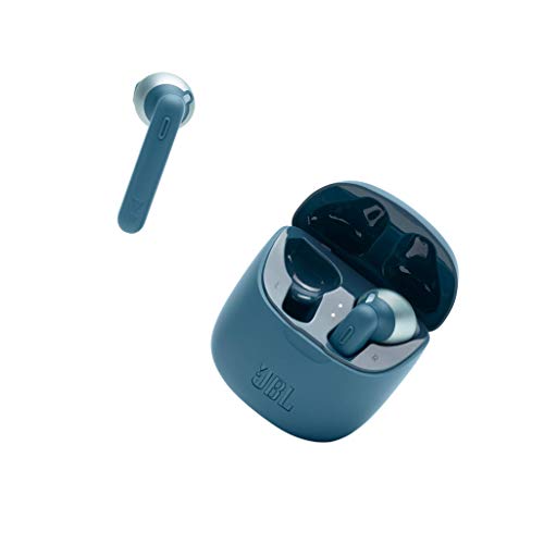 JBL TUNE 225TWS Cuffie In-Ear True Wireless Bluetooth, Auricolari senza Fili con Microfono Integrato per Musica, Chiamate e Sport, Fino a 25h di Autonomia, Custodia di Ricarica, Colore Blu