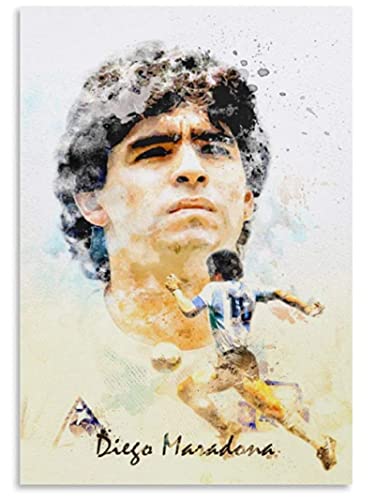 JYSHC Jigsaw Puzzle 1000 Pezzi Diego Armando Maradona Poster Legno Giocattoli per Adulti Gioco di Decompressione Ty829Xz
