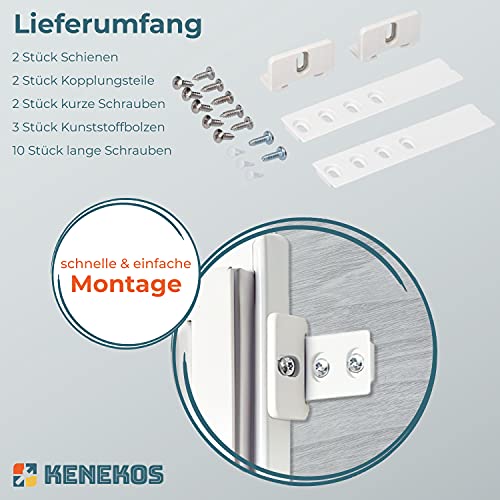 Kenekos - Kit universale di montaggio della porta per frigoriferi e...
