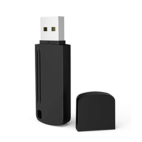 KEXIN 32GB Chiavetta USB 2.0 PenDrive Memoria Stick Pennetta USB Flash Drive con Cap USB Stick per PC, Notebook, Laptop (Nero)