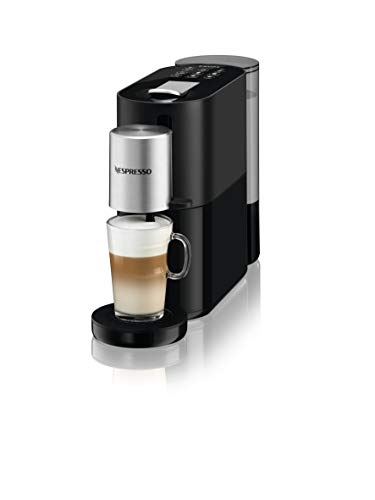 Krups Nespresso Macchina per caffè espresso, Macchina per capsule di caffè, Espresso Style Barista, Schiumatore per il latte, Made in France YY4355FD
