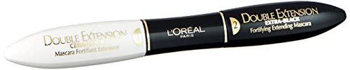 L Oréal Paris - Mascara Double Extension, Extra Black, 2 x 6 ml