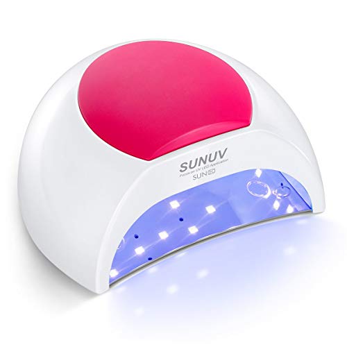 Lampada Unghie LED UV SUNUV Professionale per Manicure Pedicure, Sensore Di Avvio Automatico, 4 Timer 10 30 60 90S
