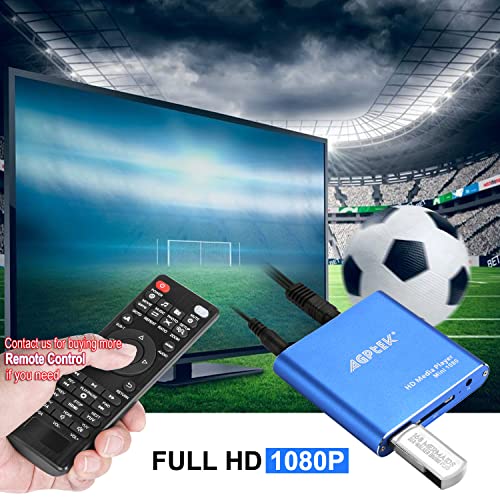 Lettore Multimediale per TV, AGPTEK HD HDMI Media Player TV 1080P H...