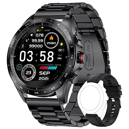 LIGE Smartwatch Orologio Uomo, Fitness Activity Tracker con Monitor...