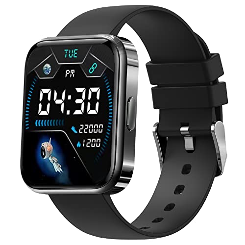 LIGE Smartwatch Uomo, Orologio Fitness Tracker Uomo Donne Smartwatch con Bluetooth Chiamata Voce Frequenza Cardiaca Sleep Monitor, 1.69   Touchscreen IP67 Impermeabile Sport Tracker Android iOS