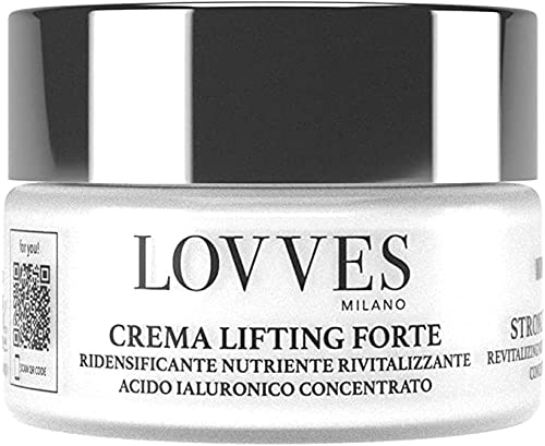 LOVVES Crema Lifting Forte, Alta Cosmesi Naturale, Antirughe, Riden...