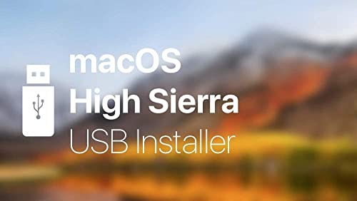 macOS High Sierra 10.13 Bootable USB Chiavetta Avviabile per L inst...