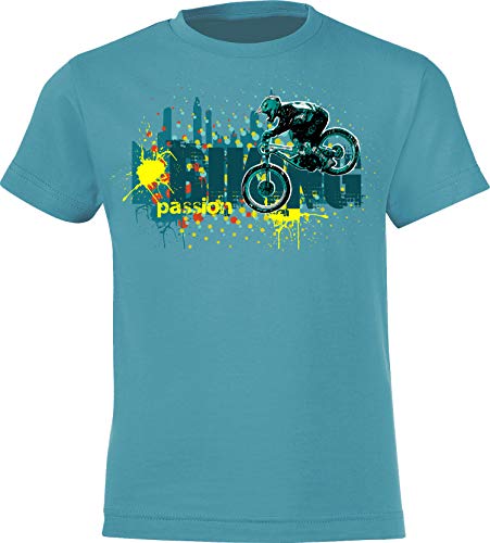Maglietta da Bicicletta per Bambini : Biking Passion - MTB Mountain...