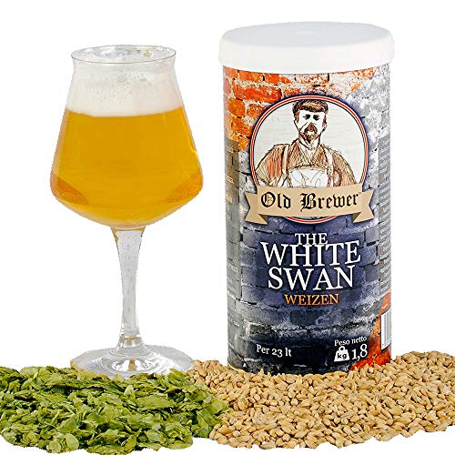 Malto preparato Birramia The White Swan serie Old Brewer per birra Weizen