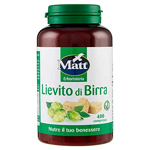 Matt, Lievito di Birra, Integratore Alimentare Ricco di Proteine ad...