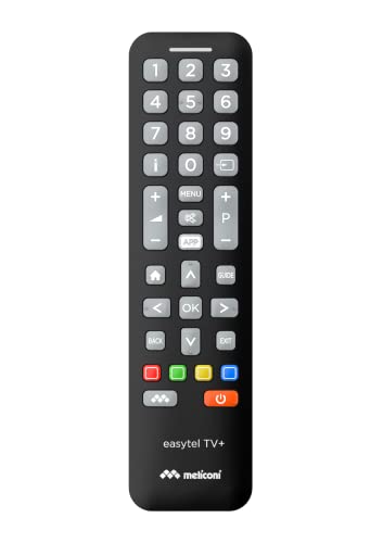 Meliconi Easytel TV+ Telecomando Universale per TV, comanda anche l...