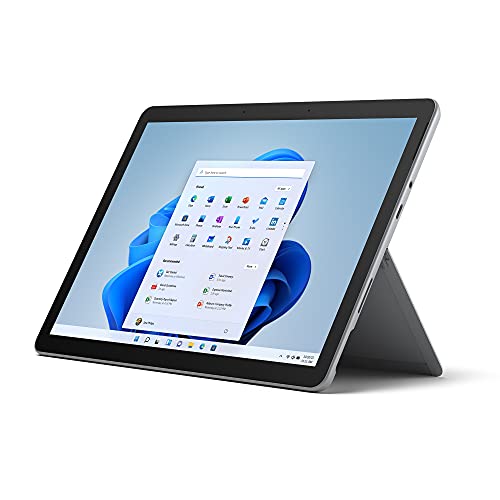 Microsoft Surface GO 3 - P 4GB 64GB Tablet 10.5 , 4 GB RAM, 64 GB SSD, Intel Pentium Gold 6500Y, Windows 11 Home in S mode, Platino