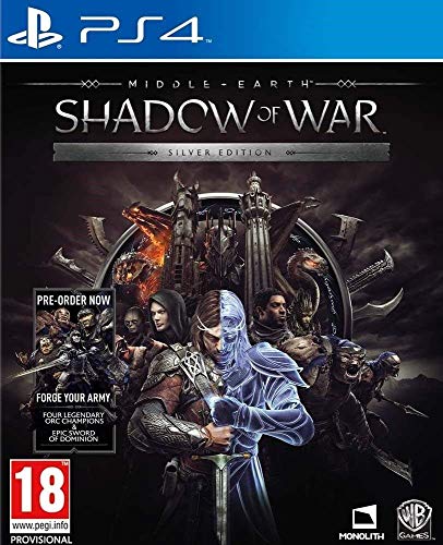 Middle Earth Shadow of War Silver Edition PS4 Game