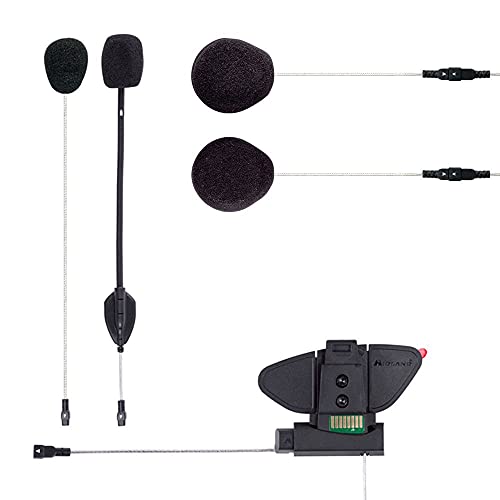 Midland BT Pro Audio Kit Interfono con Altoparlanti Super Bass Sound con Accessori - 2 Altoparlanti Super Bass Sound, Microfono a Filo, Microfono a Braccetto, Base di Aggancio