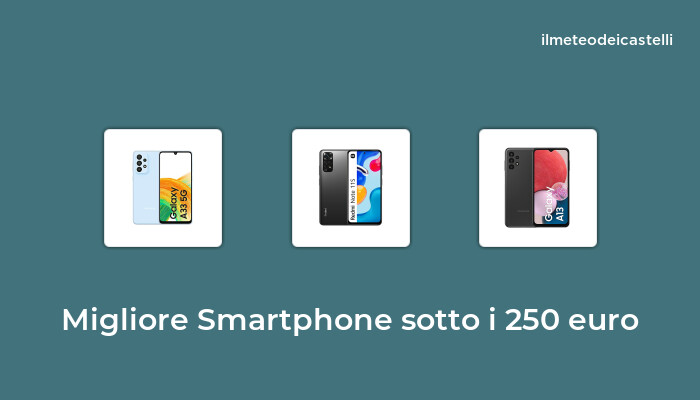45 Migliore Smartphone Sotto I 250 Euro nel 2023 secondo 455 utenti
