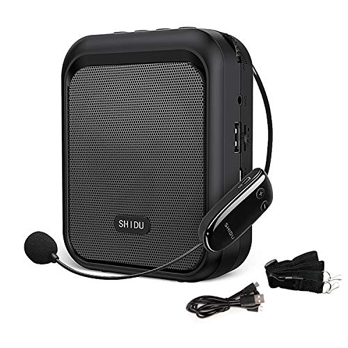 Mini amplificatore vocale SHIDU Altoparlante portatile Bluetooth co...