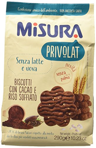 Misura Biscotti, con Cacao e Riso Soffiato, 290g
