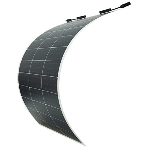Modulo Fotovoltaico Monocristallino Flessibile da 500 W per Pannelli Solari per Barche, Camper, Casa, Capannone, 12 V, Carica della Batteria