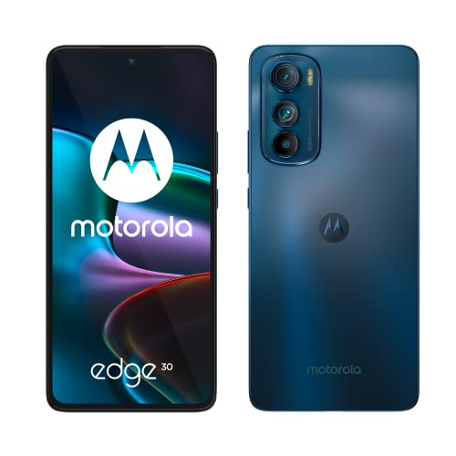 Motorola moto edge 30 (Display 6.5  144Hz OLED FHD+, 5G, Tripla fotocamera 50MP, Qualcomm Snapdragon 778G+, 4020 mAh, 8 128GB, Dual SIM, Android 12, Cover Inclusa), Meteor Grey