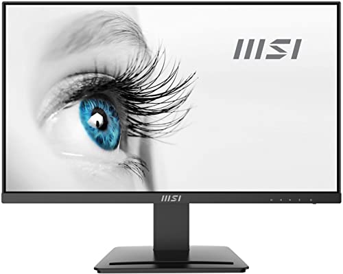 MSI PRO MP243 Monitor Flat 24 , Display 16:9 Full HD (1920x1080), 75Hz, 5ms, IPS antiriflesso, collegamenti 1x HDMI e 1x DP, VESA 75x57mm standard