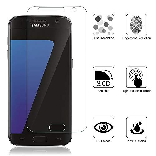 LϟK 3 Pezzi per Samsung Galaxy S7 Pellicola Vetro Temperato - Dure...