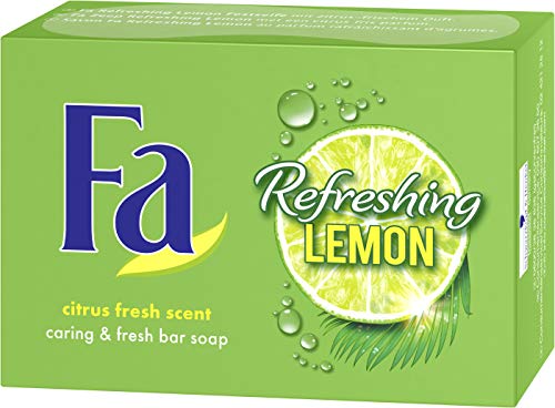 FA Refreshing Lemon Fest Sapone, Confezione da (3 X 100 G)