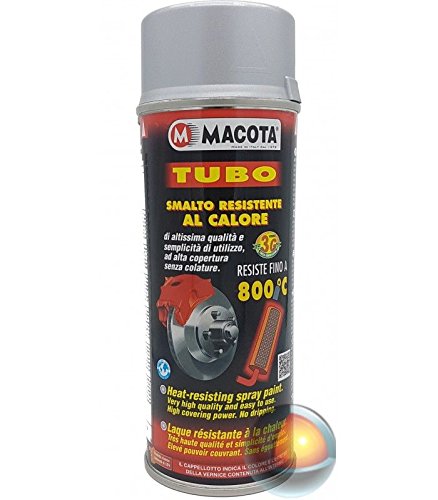Macota - Spray anticalore 800ºC, colore: argento