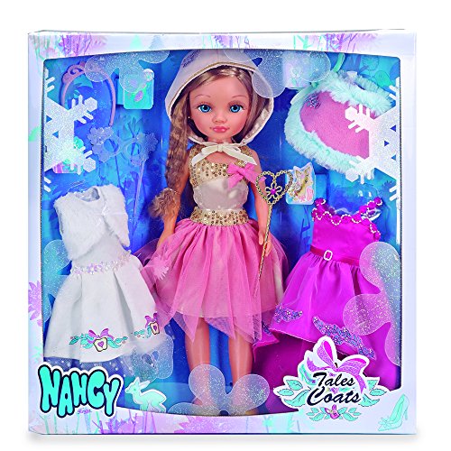 Nancy - Kit di tre vestiti da favola con bambola (Famosa 700013110)