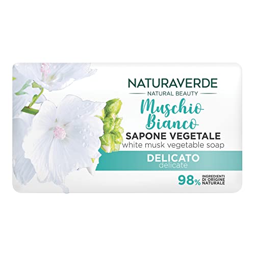 Naturaverde | Natural Beauty - Sapone Vegetale allo Muschio Bianco,...