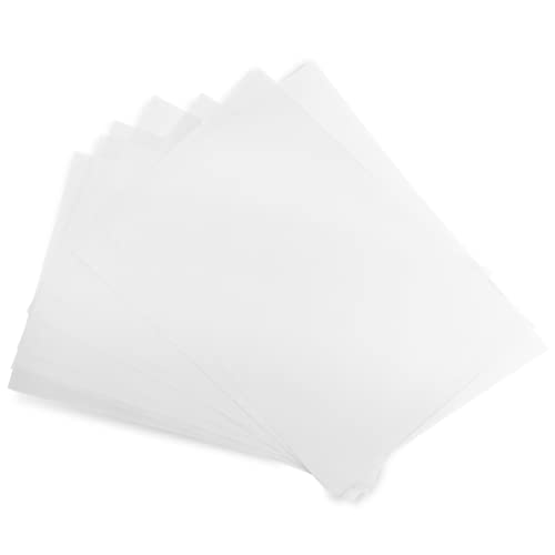 Netuno 50x carta da lucido bianca A5 148x 210 mm 100g carta semitrasparente stampabile carta da ricalco traslucida per partecipazioni carta copiativa per disegni scrapbooking tracing papier white