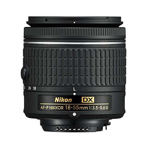 Nikon AF-P DX NIKKOR 18-55 mm f 3.5-5.6G - Obiettivo per fotocamere DSLR Nikon (Ricondizionato)