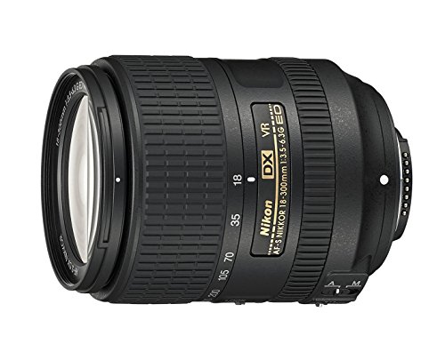 Nikon AF-S DX NIKKOR 18-300mm f 3.5-6.3G ed VR Obiettivo, Nero [Nit...