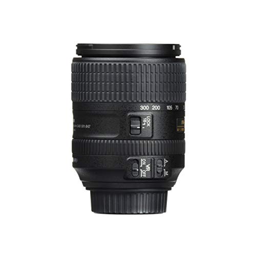 Nikon Obiettivo Nikkor AF-S DX 18-300 mm f 3.5-6.3G ED VR, Nero [Versione EU]