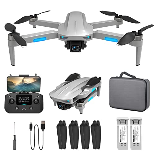 NMY GPS Drone con Telecamera 4k, Drone Professionale, 5G WIFI, Drone Professionale con Ritorno Automatico, Seguimi, Volo Circolare, 40 Minuti di Volo con 2 Batterie