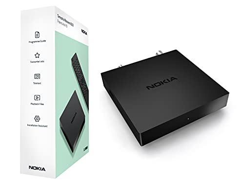 Nokia Decoder DVB-T2, Digitale Terrestre, HD, USB, HDMI, Ricevitore...