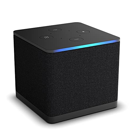 Nuovo Fire TV Cube | Lettore multimediale per lo streaming con controllo vocale tramite Alexa, Wi-Fi 6E e 4K Ultra HD