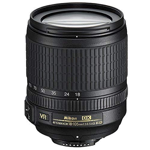 Nuovo Nikon 18 – 105 mm f 3.5 – 5.6 AF-S DX VR ed Nikkor obiettivo per fotocamere digitali Nikon D3000 D3100 D3200 D3300 D5100 D5200 D5300 D7000 D7100 D90