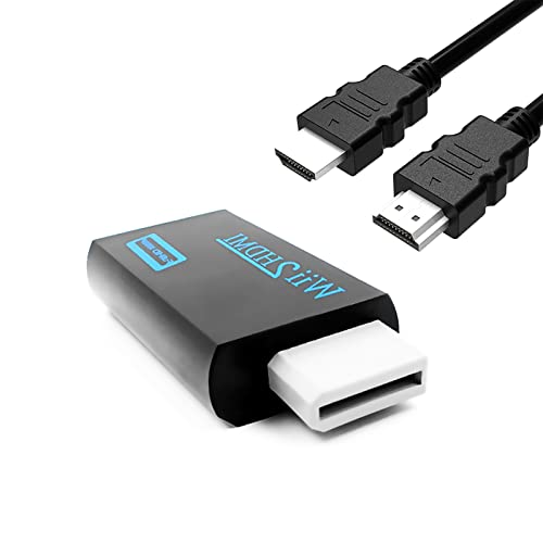 Nuovo per Wii Convertitore Adattatore HDMI Convertitore con cavi HD...