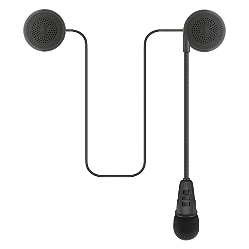 OBEST Auricolari Bluetooth 5.0 Moto, Può Collegare 2 Telefoni Il segnale è stabile Adatto A Tutti I Tipi di Caschi per viva voce senza fili, Controllo chiamate microfono, Cuffie anti-interferenza