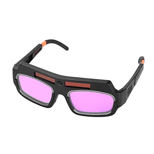 Occhiali per saldatura auto oscuranti solari, occhiali protettivi per casco con lenti per PC per saldatore fai da te con elastici
