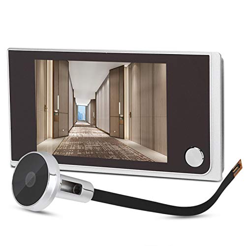 Occhio Spioncino elettronico Campanello Telecamera IR a colori Visore per porta Monitor CD Monitoraggio in tempo reale per uso domestico Telecamera di monitoraggio visivo