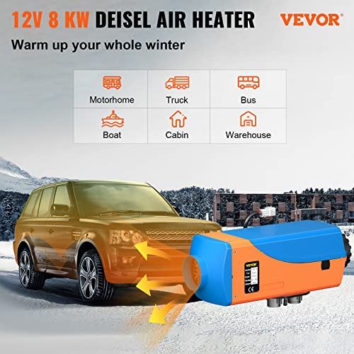 OldFe - Riscaldamento diesel, 12 V, 8 KW, per auto, camion, camper,...