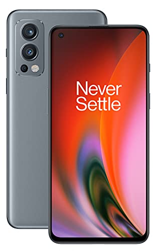 OnePlus Nord 2 5G (UK) – 8 GB RAM 128 GB SIM Free Smartphone con tripla fotocamera e carica di ordito 65 W – 2 anni di garanzia – Grey Sierra
