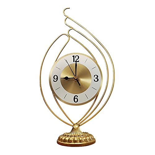Orologio Artigianato Decorazione Casa Orologio da tavolo Nordico Soggiorno Soggiorno Desk Clock Modern Minimalist Orologio Ornamenti Camera da letto Light Luxury Orologio Decorazione dell orologio Reg