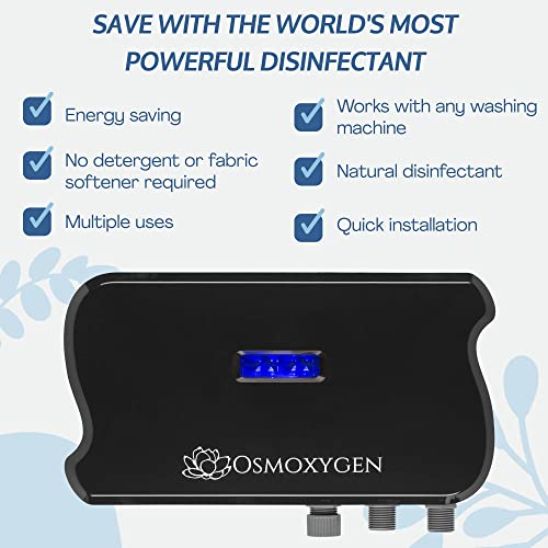 Ozonizzatore OSMOXYGEN Generatore Di Ozono D acqua Per Lavatrici Po...