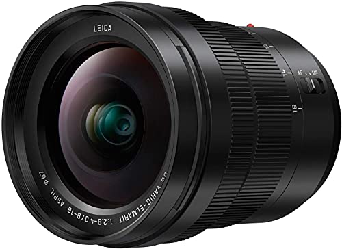 Panasonic Lumix G Leica H-E08018 Obiettivo, Nero